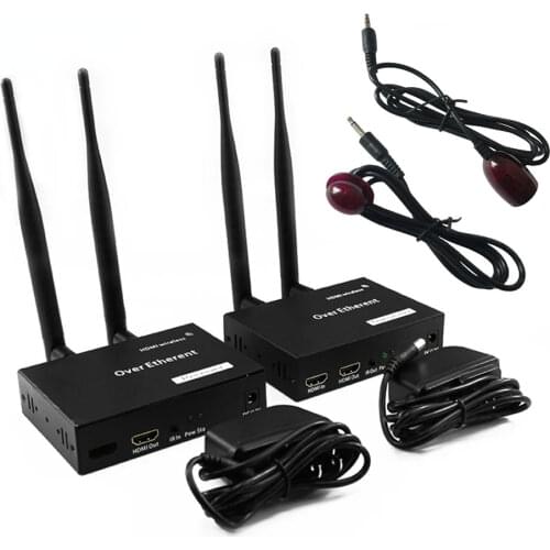 Wireless HDMI Extender 200M 2.4G/5G 1080P Transmitter Receiver kit TCP/IP extende Audio Video support 1Tx to 4RXs