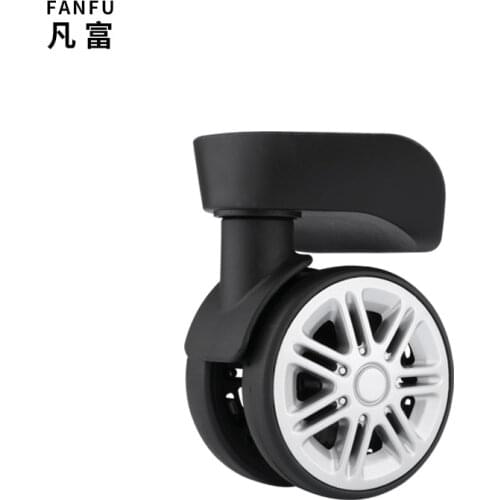 Luggage casters wheel travel suitcase accessories replace password case casters mute removable password box universal wheels