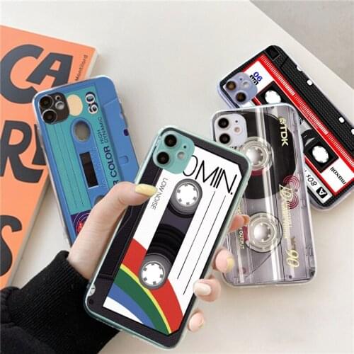 Phone Case For Samsung Galaxy A50 A70 A51 A71 A10 A40 S10 S8 S9 S20 Plus Ultra Note 10 Lite 9 A20e S10e Vintage Cassette Coque