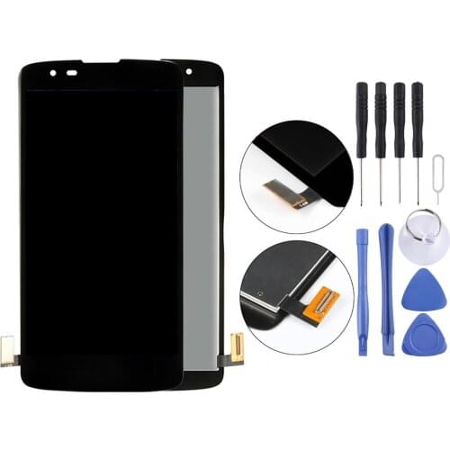 IPartsBuy for LG K8 (2016) LCD Screen and Digitizer Full Assembly with Frame