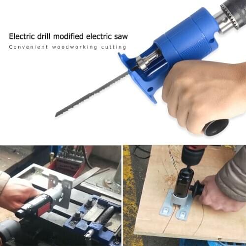 Classic Reciprocating Saw Metal Cutting Saw File Wood Cutter Electric Drill Attachment Electric Drill Modified Electric Saw