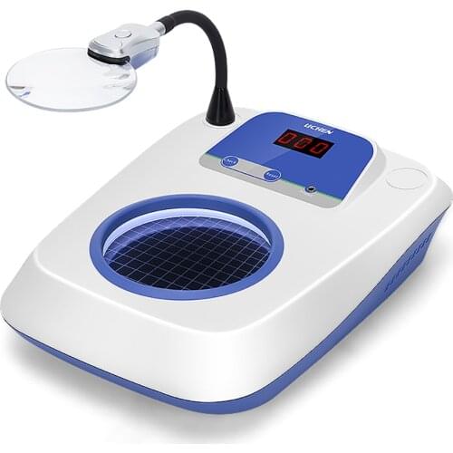 220V Laboratory Digital Display Colony Counter Bacteria Testing Equipment Bacteria Count Detector With 3/6X Magnifier