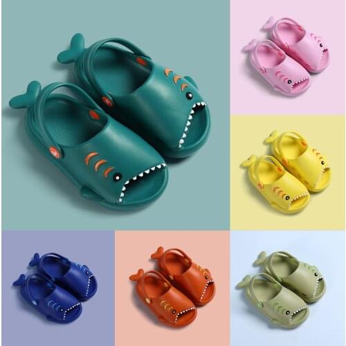 Summer Childrens Slippers Rainbow Shoes For Kids Baby Boys Girls Cartoon 3D Cute Non-Slip Slippers Beach Shoes сандали детские