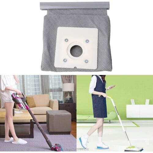 Non Woven Cloth Vacuum Cleaner Bag Reusable Washable Dust Bags For ZR0049/ZR0007 Jy12 21 Dropship