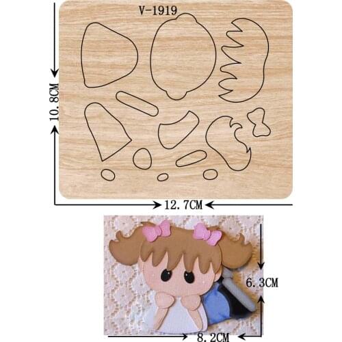 New wooden dies cutting dies for scrapbooking Multiple sizes V-1919