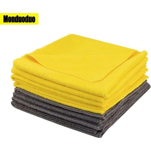 Monduoduo Car Wash Microfiber Towel Car Cleaning Drying Cloth Car Care Cloth Detailing Car Wash Towel For RQJB300