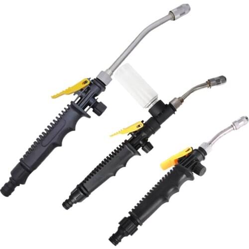 2-in-1 Garden Water Gun 2.0 - Water Jet Nozzle Fan Nozzle Safely Clean High Impact Washing Wand Water Spray Washer Water Gun