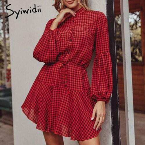 Модные платья-рубашки Syiwidii China At AliExpress