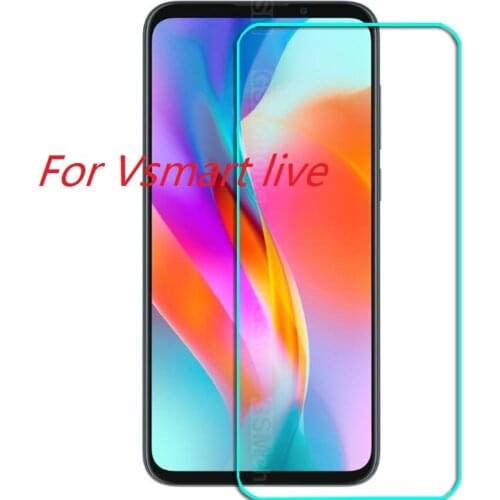 For V smart Live Glass For Vsmart live 2.5D 9H Premium Screen Protector Toughened Glass Film Explosion-Proof