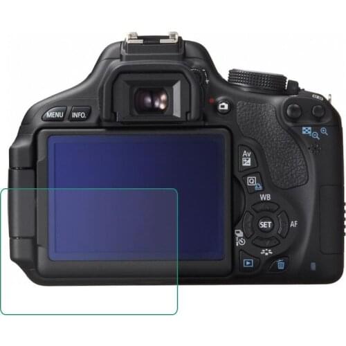 Tempered Glass Protector Guard Cover for Canon EOS 60D 600D 550D M M2 Kiss X5 X4 Rebel T3i T2i Camera LCD Screen Protective Film