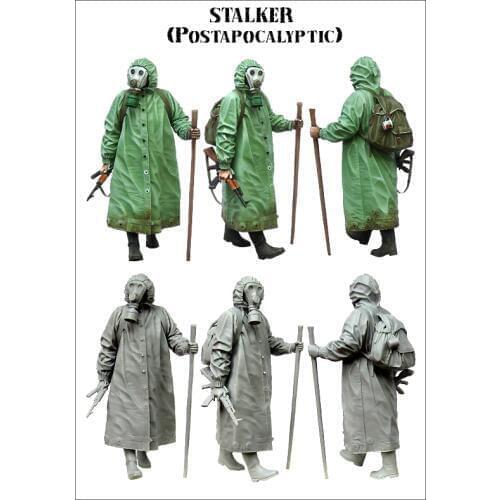 1/35 Resin Figure Model Kit STALKER(POSTAPOCALYPTIC) Unassambled Unpainted