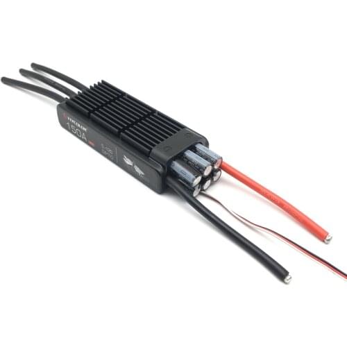 1PCS Flycolor FlyDragon 150A ESC 5-12S HV OPTO for RC hobby model aircraft helicopter electronic speed controll For JP EDF motor