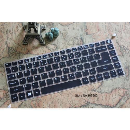 14 inch Silicone laptop keyboard cover protector For Acer Aspire E5-422G E5-432 E5-432G E5-452G E5-473 E5-473G E5-474G E5-491G