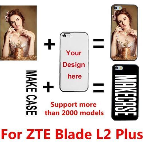 DIY Personalized custom photo name Customize printing your design picture cover case for ZTE Blade L2 Plus