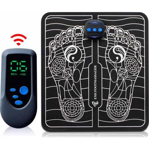 Electric Foot Massager Mat Intelligent Feet Pulse Acupuncture Health Care USB Charge Vibrator Pad Relaxation Machine Home