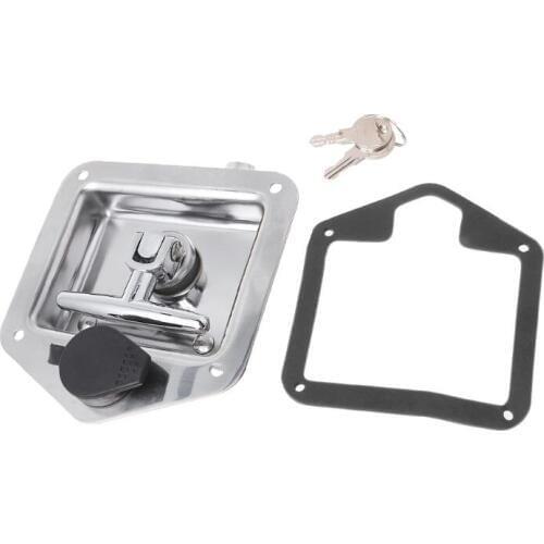 Engineering Truck Latch Vehicles Panel Latch Trailer Plane RV Caravan Truck Toolbox Lock T-handle