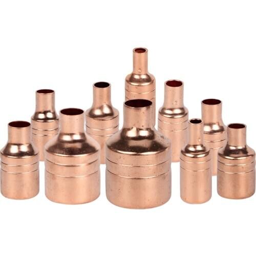 Red copper splitter Air Conditioning refrigerant Distributor head filter capillary