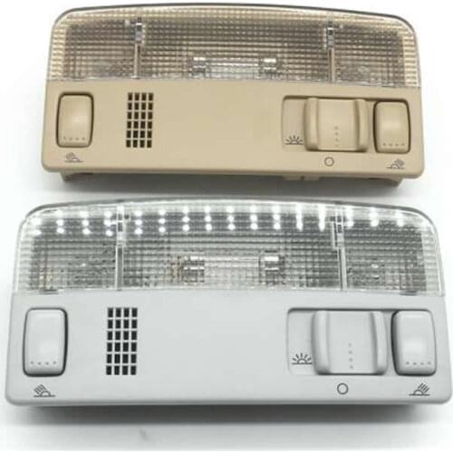 SKTOO Grey or Beige Reading lights dome lamp interior light FOR Volkswagen Passat B5 Golf 4 Bora polo Caddy Touran Octavia Fabia
