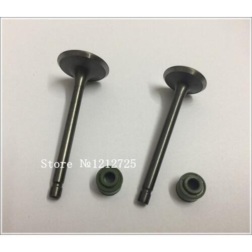 Motorcycle Air valve YBR125 JYM125 Air valve Intake and exhaust Valve rod Valve seal