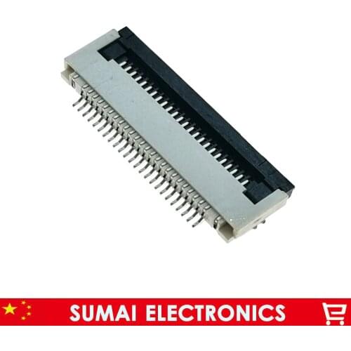 Sample,24P FPC/FFC connector cable socket 24 pin 0.5mm connector for LCD screen interface of DVD/MP3/PDA ect.24P