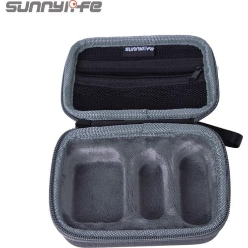 Sunnylife Portable Carrying Case For Insta360 GO 2 Modeling Palm Size Scratch-Proof Protective Storage Bag Camera Accessories