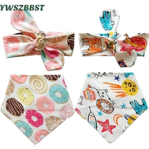 New Newborn Baby Headband Cartoon Hairbands Bow Knot Infant Kids Children Turban Boys Girls Hair Band Photo Props Accessories