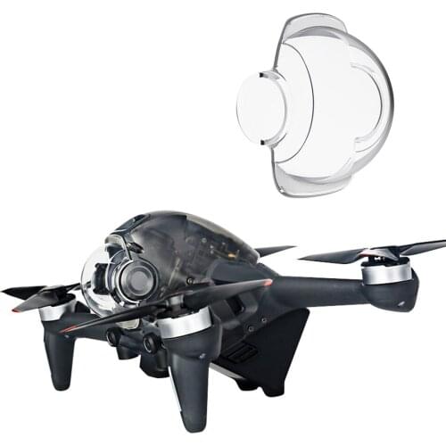 Transparent Gimbal Lens Guard for DJI FPV Dust-proof Anti-Scratch Protective Drone Camera Flying Cover for DJI FPV Accessories