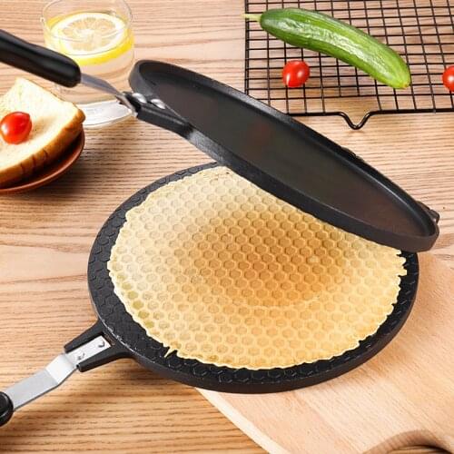 Egg Roll Mode Non-Stick Omelet Waffles for The Baking Pan Cake Aluminium Alloy Bakeware Crispy Machine Omelet Mold Bakeware Tool