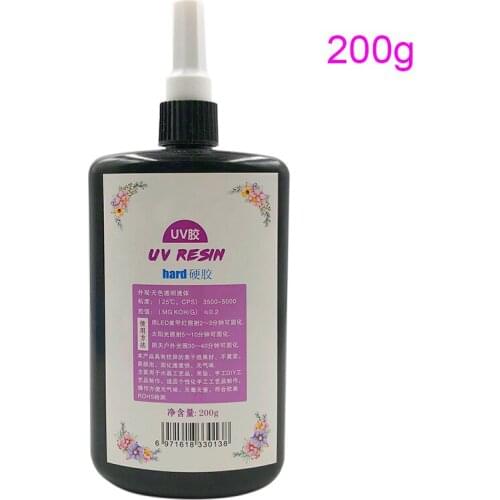 DIY UV Ultraviolet Resin Curing Solution Quick-drying Non-toxic Sunlight Activated Hard TS2