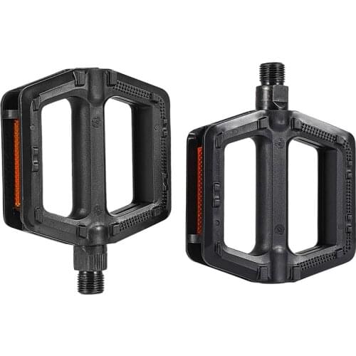 Bicycle Pedals Ultralight MTB Road Pedal Cycling Mountain Bike Foot Plat Anti-slip 9''16 Standard Universally Pedals