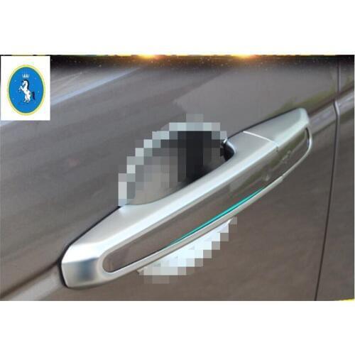 Yimaautotrims Door Handle Catch Cap Auto Accessories Cover Trim Fit For Land Rover Discovery Sport 2015 2016 2017 2018 2019 ABS