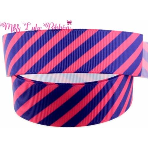6mm-75mm Geometry Striped Printed Grosgrain/Elastic Ribbon Hair Clip Handmade Headband Hair accessories Decoration 50 Yards