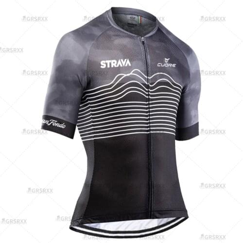 STRAVA Summer Womens' Bike Jersey Bicycle Short Shirts 2021 MTB Downhill Breathable Bike Team Pro Cycling Short Sleeve Wear
