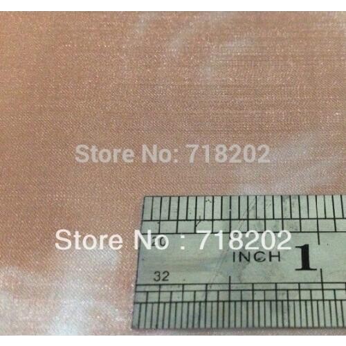 100 mesh*0.1mm 99.9% pure copper wire mesh/copper wire cloth for Aerospace/battery 1mx10m --free shipping