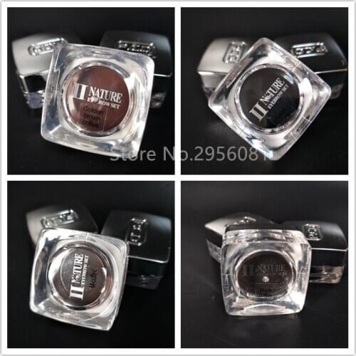 5Pcs PCD Paste Permanent Tattoo ink Brown Coffee Colors Kit Micropigment For Eyebrow Lips Cosmetic Makeup Beauty Supply Factory