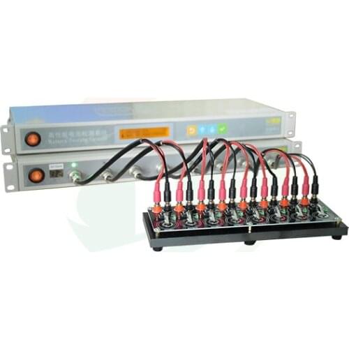 8 Channels Coin Cell Testing Board with Cable & Optional Connector for Coin Cell Battery Tester
