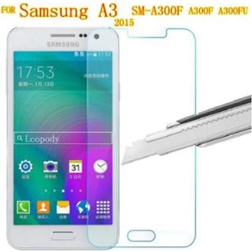 For Samsung Galaxy A3 2015 Screen Protector Tempered Glass For Samsung A300 sm A300F A300FU GLAS SKLO film foR Samsung A3 case