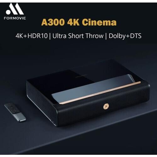 WEMAX A300 4K Projector Ultra Short Throw Laser Projectors ALPD TV Home Theater Support 3D Original 4000:1 Contrast Ratio