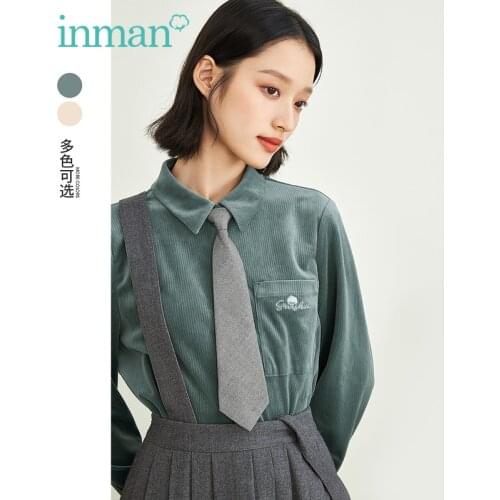 Женские вельветовые рубашки INMAN China At AliExpress