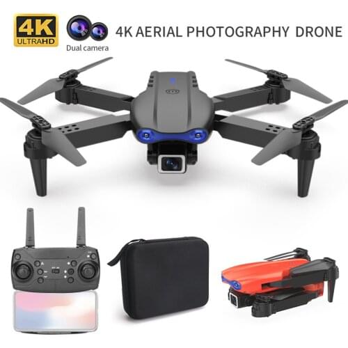 JMT K3 Drone 4K HD Dual Camera Foldable Air Pressure Altitude Hold Airplane WiFi FPV Real-time Transmission RC Drone Toy