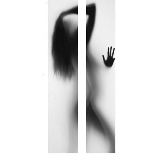 Creative 3D Door Sticker Modern Self-adhesive PVC London Decor Door Wallpaper Refrigerator Stickers for Bedroom Home Decoration