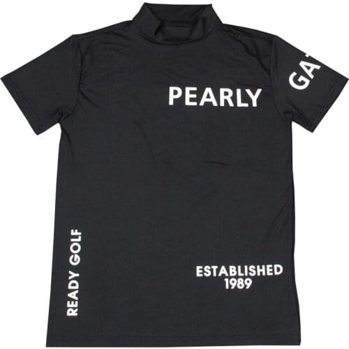 Golf Mens short sleeve t-shirt 2021 summer quick dry breathable Polo shirt sport casual shirt