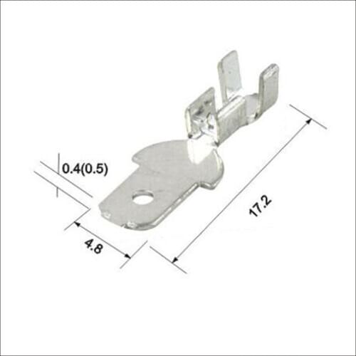 Male connector female wire connector connector terminal Plugs socket Fuse box Wire harness Soft Jacket DJ617-4.8*0.5A
