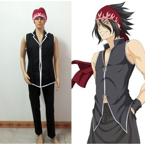 New Arrival Shokugeki no Soma Kurokiba Ryou Cosplay Costume Custom Made Any Size