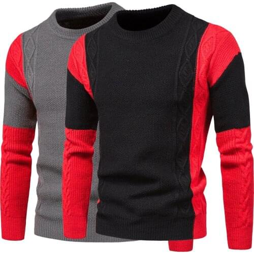 Oharishu Men's Knitted Pullovers