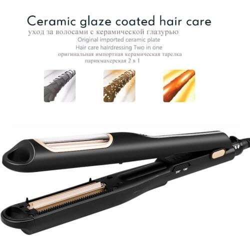 Professional Hair Curler Automatic Corrugated Flat Iron Curling Irons Straightener Curly Corn Hot Clip Hair Waver for Dropship