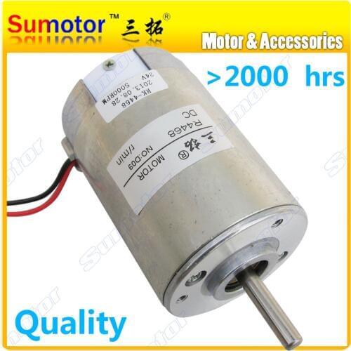R4468 2400rpm 12V 24V 5000rpm High speed Electric DC motor Durable Reversible variable HIGH Quality DIY Scooter motor Polishing