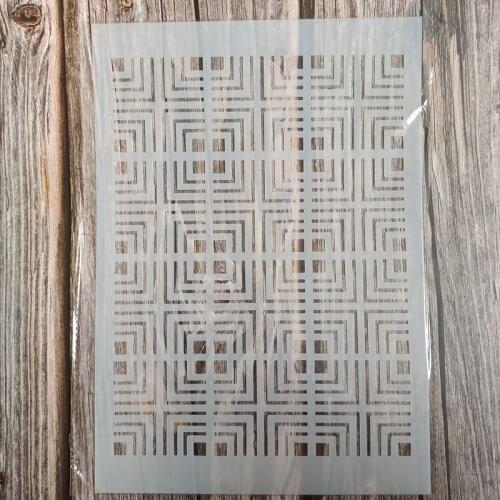 A2 A3 A4 Size DIY Craft Wall Art Stencil for Painting on Wood,Fabric,Walls Art Scrapbooking Stamping Album Embossing Paper Cards