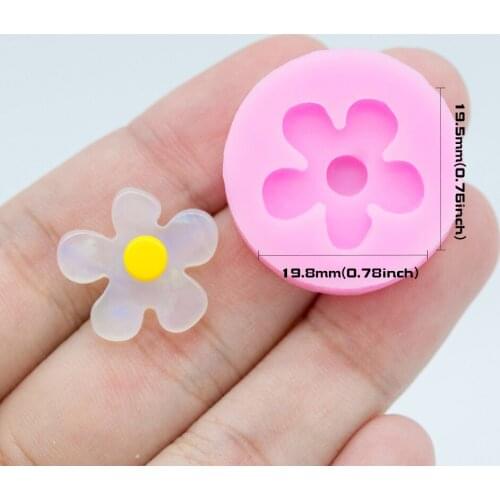 YF190 Heart Silicone Mold Fashion Earrings Silicone Mold Resin Art Craft Jewelry Necklace Pendant Making Fondant