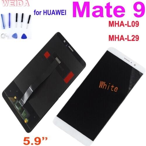 5.9'' LCD For HUAWEI Mate 9 LCD Display Touch Screen Digitizer Assembly for Huawei Mate 9 Display MHA-L09 MHA-L29 Replacement